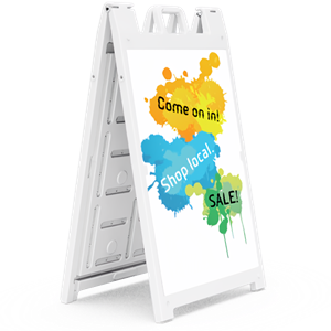 Show details for A-Frame Signs
